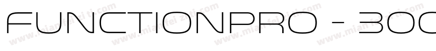functionpro - 300字体转换